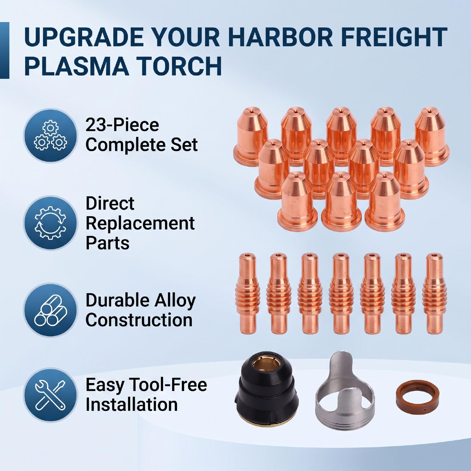 23 Piezas Kit de Consumibles para Cortador de para Harbor Freight