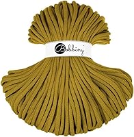 Vista 28 de Bobbiny - Cordón trenzado jumbo de 9 mm para macramé (color rojo vino), 108 yardas/330 pies