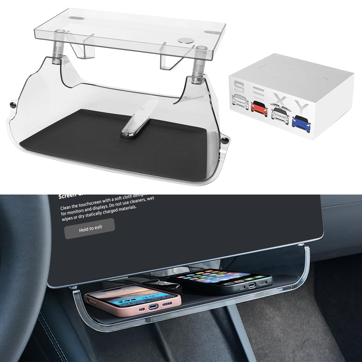 Snapklik.com : Farmogo Under Screen Storage Organizer Compatible