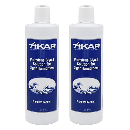 Xikar Cigar Humidor Solution - Premium Pre-Mixed Propylene Glycol for