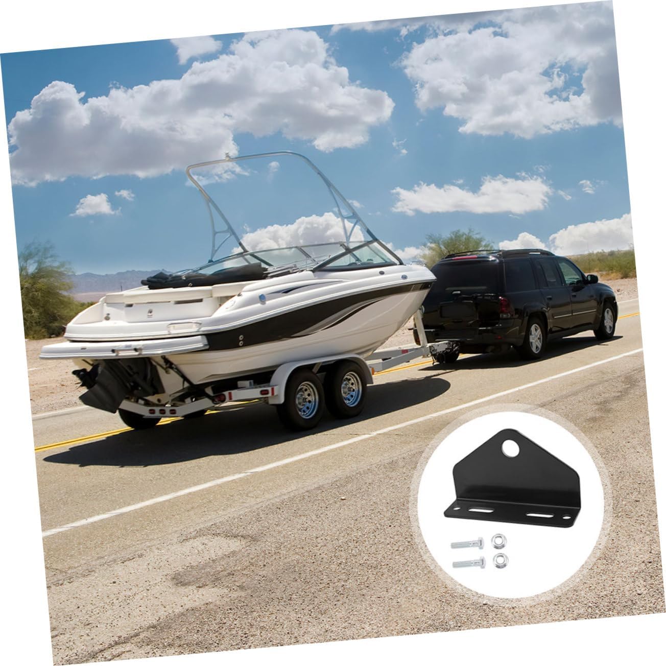 PRETYZOOM 2sets Heavy-Duty Trailer Hitch Pin and Hook for Lawn Mower Receiver Secure Connection for Rvs and Atvs Easy Installation Reliable Lawn Equipment Accessories