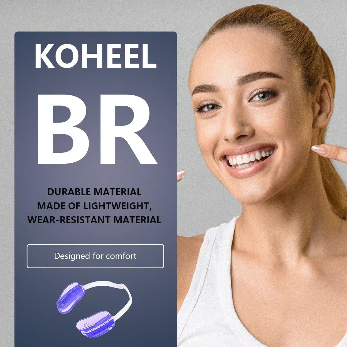 KOHEEL 2PC BR Adjustable Performance Recovery Guard No Boiling Required