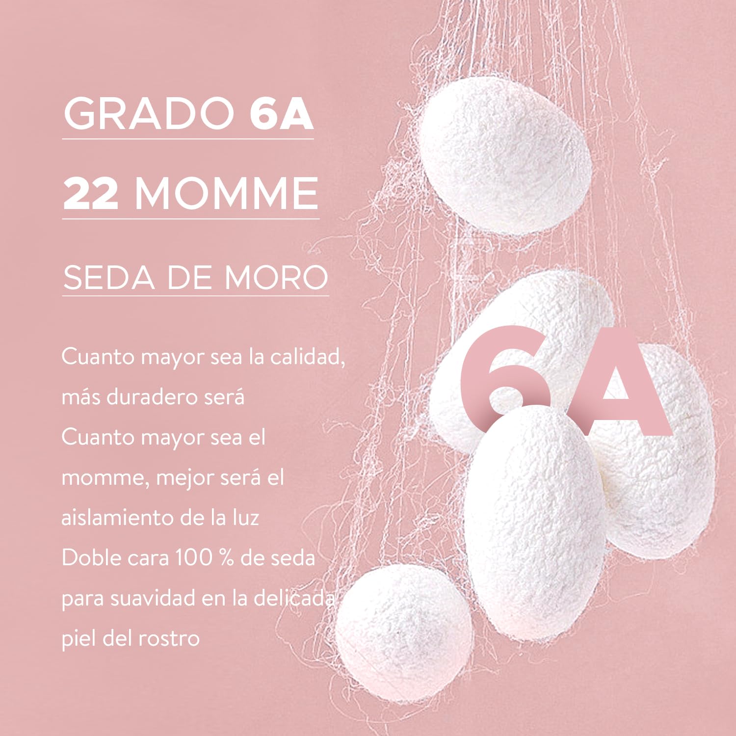 LitBear Antifaz para dormir de seda, antifaz para dormir para mujeres y hombres, 100% seda de morera pura, 22 mommes, cara abrazando la cara acolchada de seda protección ocular para dormir con cinta