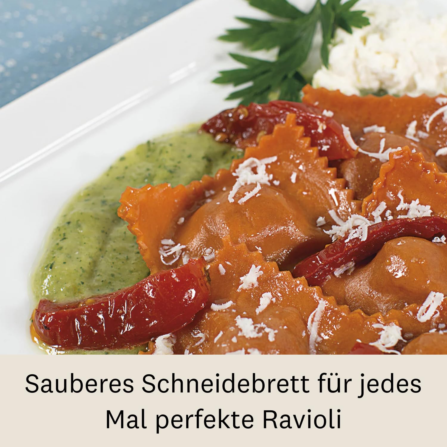 Marcato Ravioli Tablet Nudelform, Aluminium, 36 x 21 x 7 cm