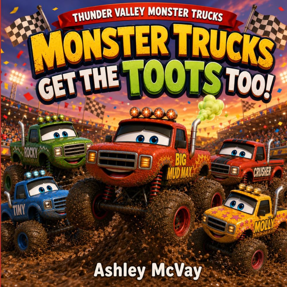 Monster Trucks Get The Toots Too! (Thunder Valley Monster Trucks)