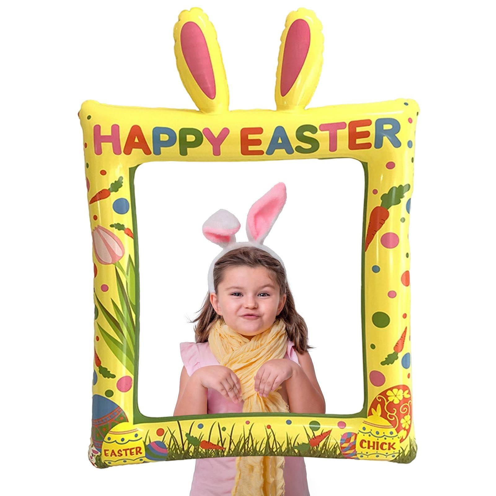 Cabina Fotografica Gonfiabile Pasquale Con Coniglietto - 25 Accessori Per Feste - Foto 5