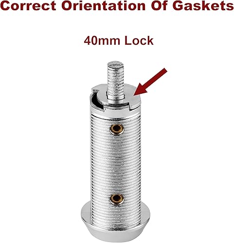 Miniatura 14 de Cerraduras para puerta de almacenamiento de 1 1/8 pulgadas, cerraduras de almacenamiento para caravana para compartimento de remolque de viaje