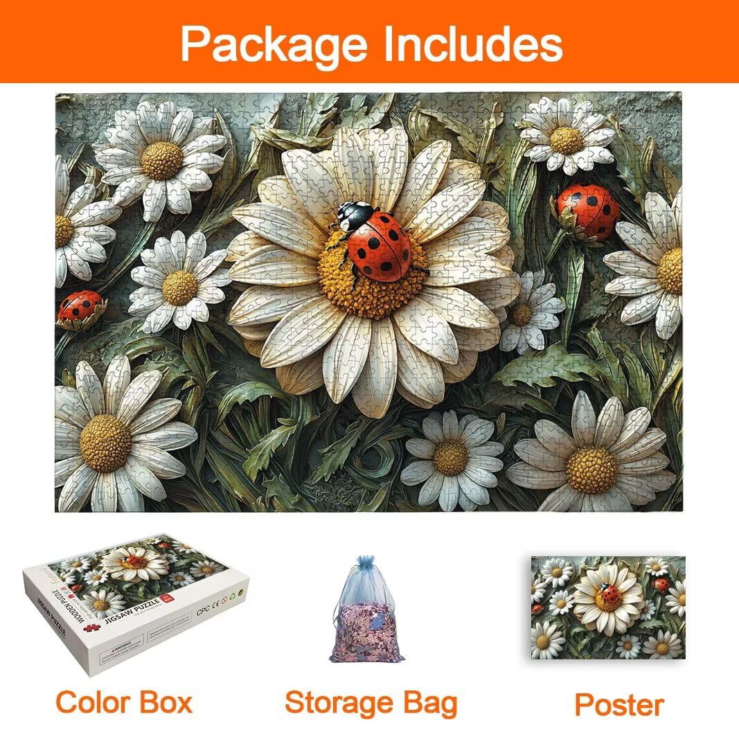 Puzzle Margherita, Puzzle 2000 Pezzi Adulti per Decor, Regalo Donna -8802