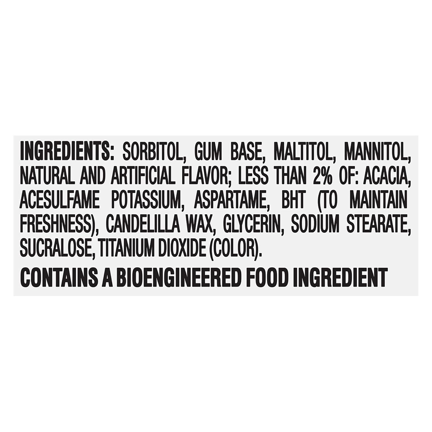 Trident White Peppermint Sugar Free Gum, 180 Pieces image 3