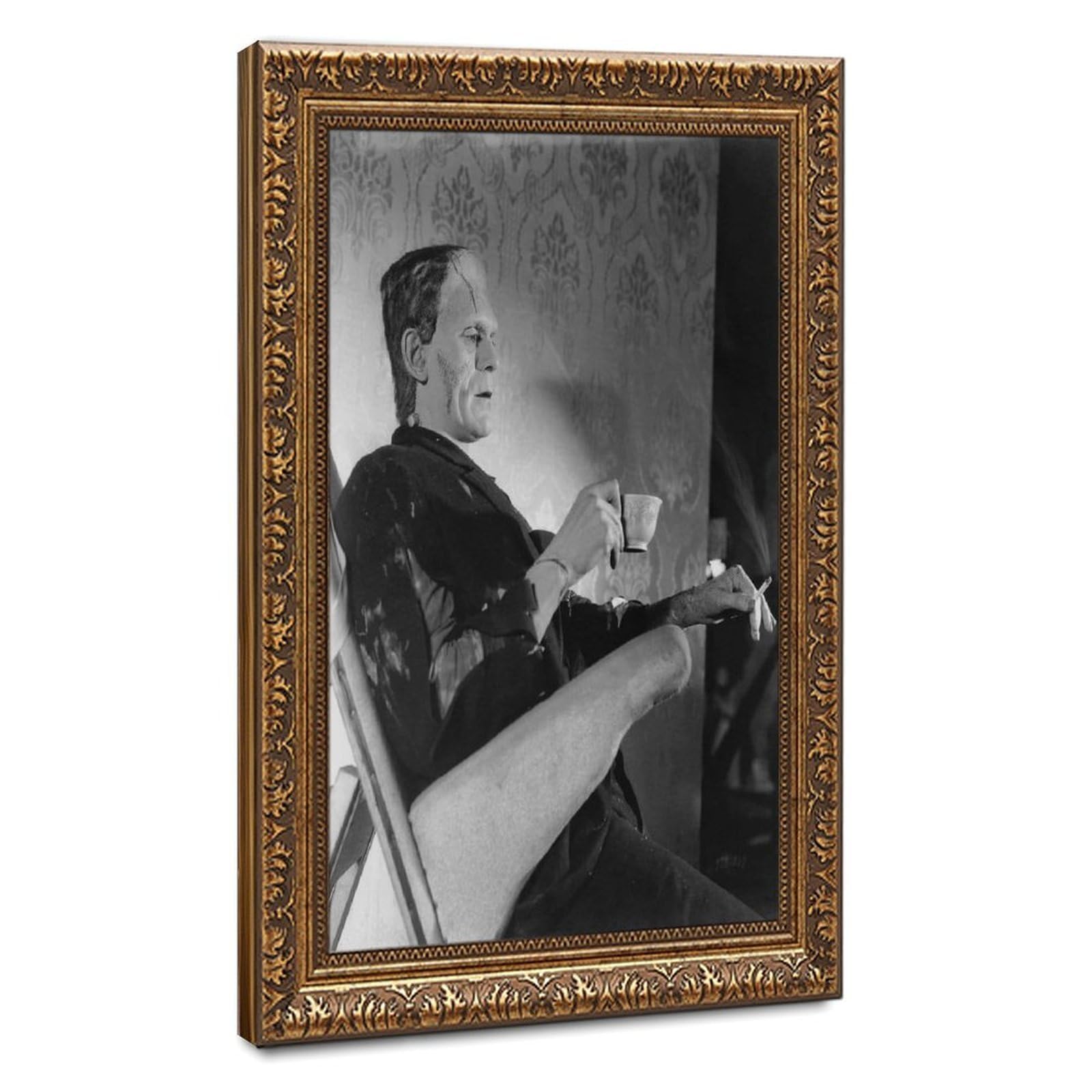 Frankenstein impression sur toile - Tableau insolite pour une déco unique - 8