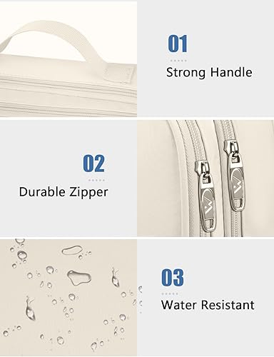 Miniatura 4 de MATEIN Organizador de viaje electrónico, organizador de cables de viaje resistente al agua, estuche de herramientas resistente con asa para hombres