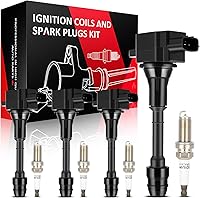 Vista 12 de SCITOO Bobina de encendido UF591 para Nissan Sentra 2.0L 2007 2008 2009 2010 2011 2012 C1564 UF591