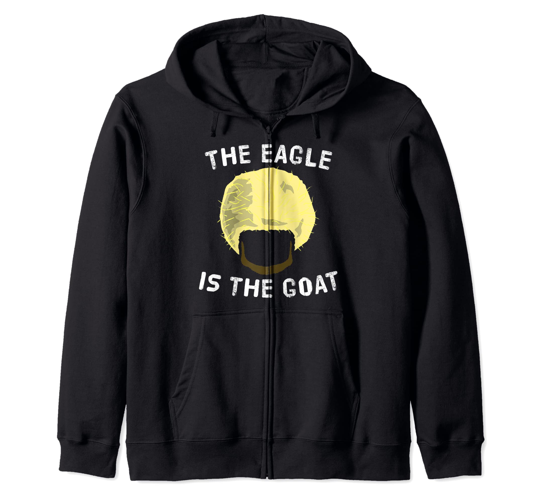Papakha Undisputed CoThe Eagle Is The GOAT Design For Papakha Fans Zip Hoodie