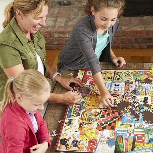 Miniatura 4 de White Mountain Puzzles Foods We Loved - Rompecabezas de 1000 piezas