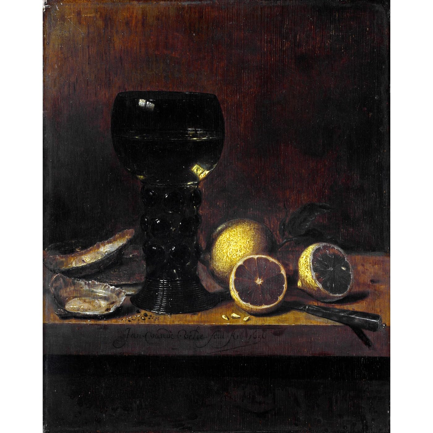 Tableau nature morte pichet et citron, cadeau de pendaison de crémaillère - 2