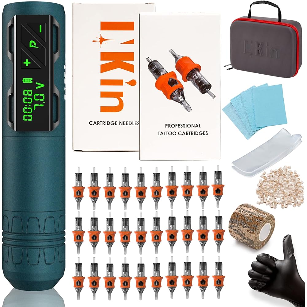 27/mo Finance INKin Tattoo Gun Starter Kit Professional Tattoo