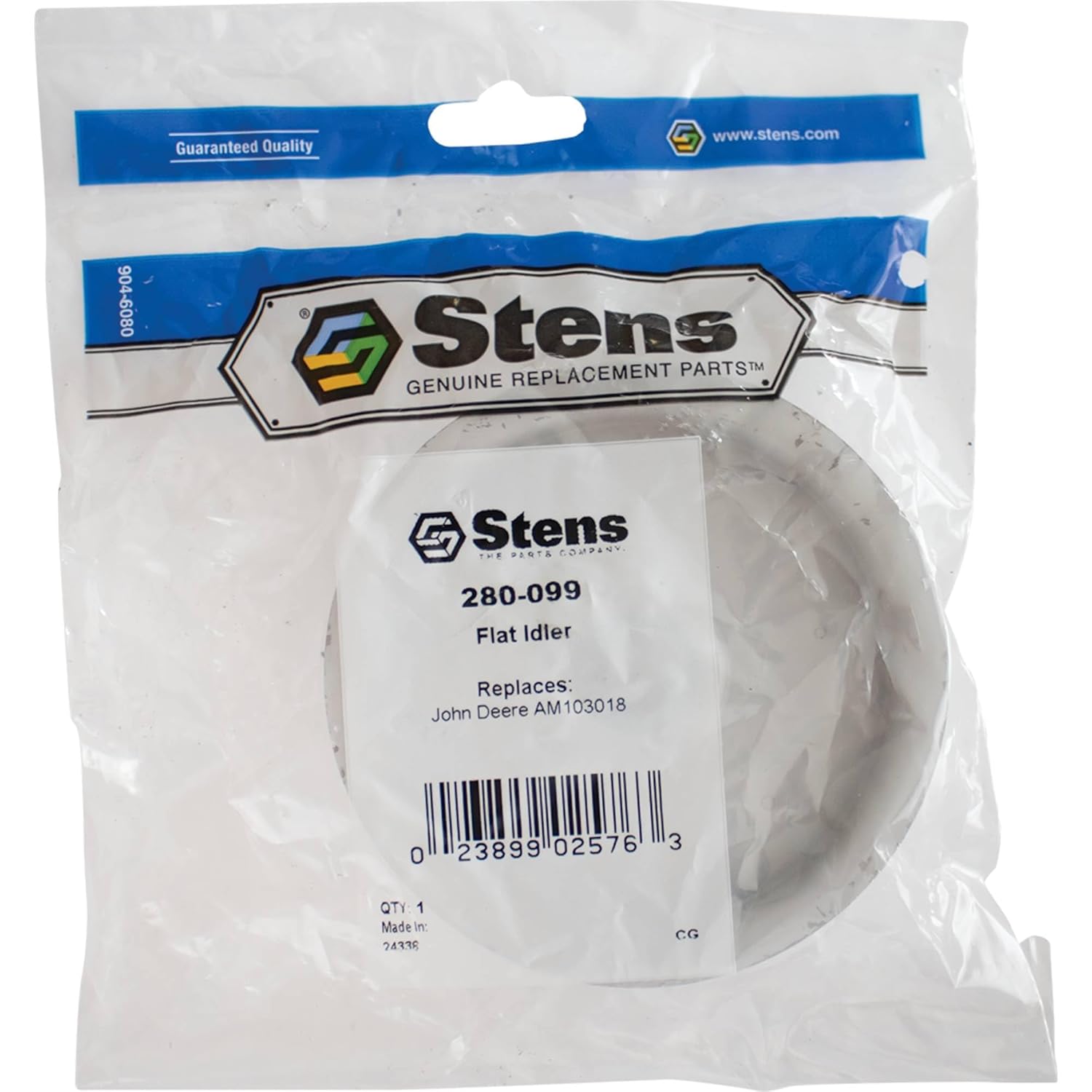 Stens 280-099 Flat Idler, John Deere AM103018, ea, 1