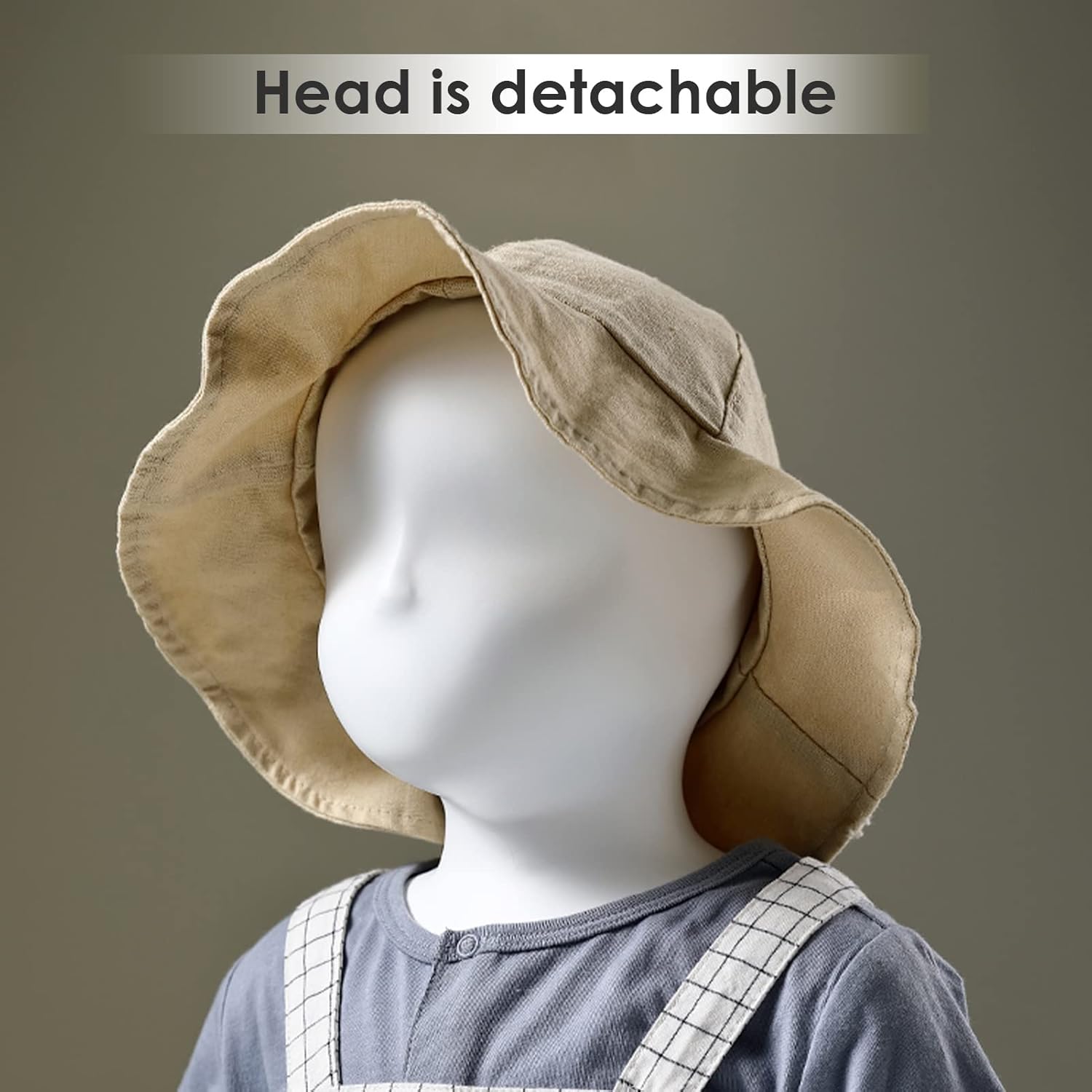White Mannequin Kid Full Body Poseable Manikin Detachable Arms Toddler Clothing Dress Display with Metal Stand Retail Clothing Shops Dress Model,