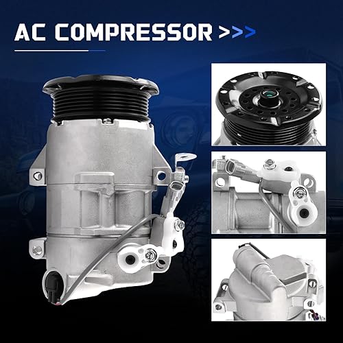 Miniatura 4 de 5SER09C AC Compressor 6PK Air Conditioning with Clutch Assy 88310-52551 88310-2B720 for Yaris 1.3 ，AC Compressor Replacement Parts 8831052551