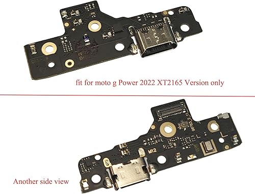 Miniatura 2 de Moto G Power 2022 XT2165 Puerto de carga USB de repuesto para Moto Rola, Moto g Power 2022 XT2165 XT2165-5 XT2165DL 6.5 pulgadas (no apto para g