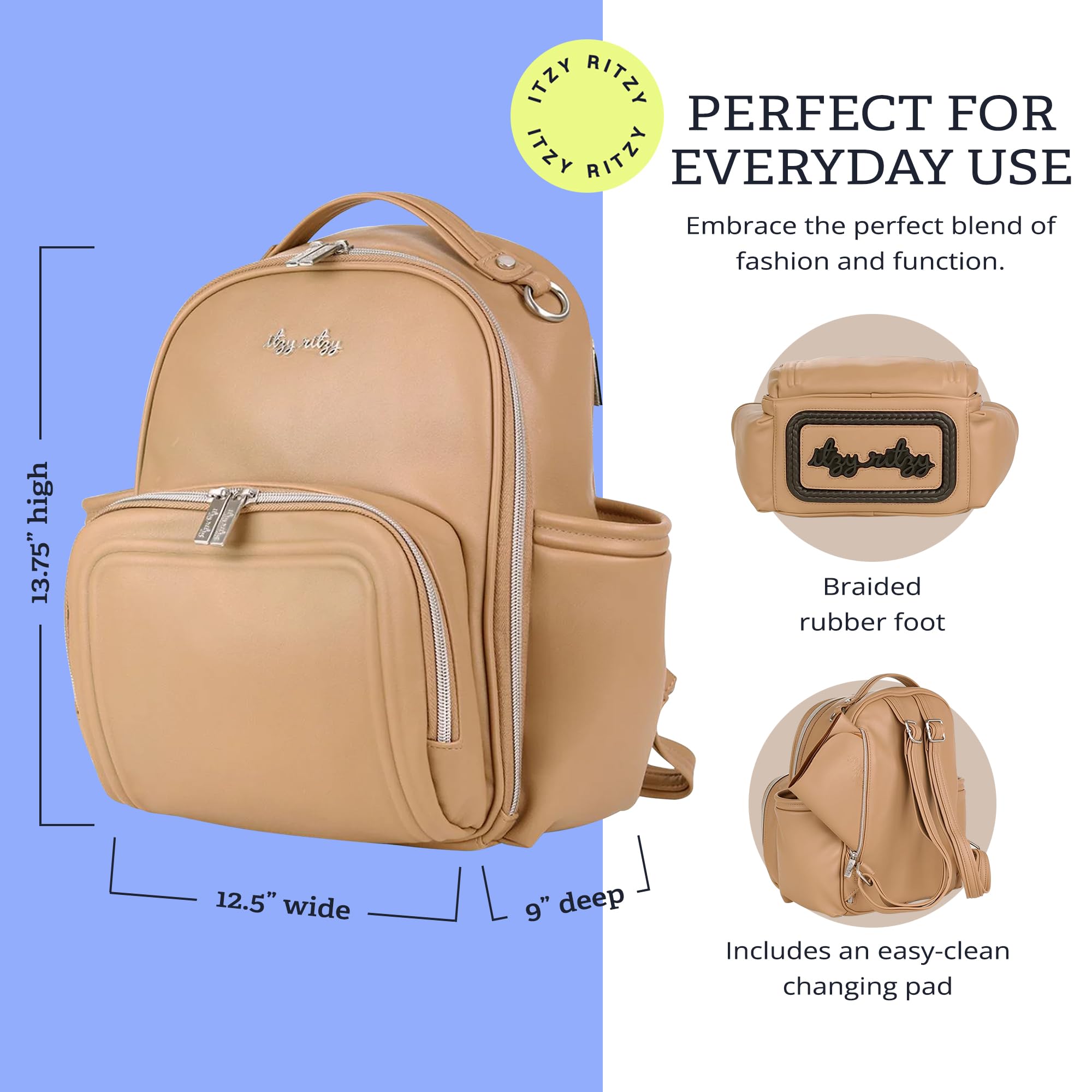 Itzy Ritzy Mini Plus Sac à langer pour bébé fille