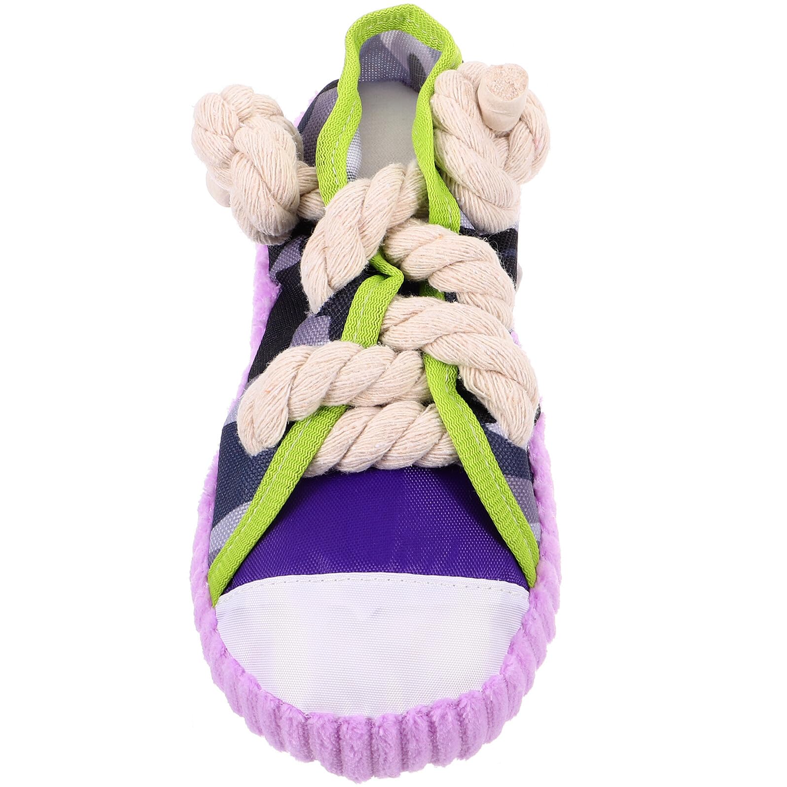 Alasum Juguete Chirriante para Perros Forma de Zapatilla para Cachorros y Perros Medianos y Grandes Ayuda al Alivio Dentición y Refuerzo Positivo Juguete Interactivo y Fácil de Limpiar