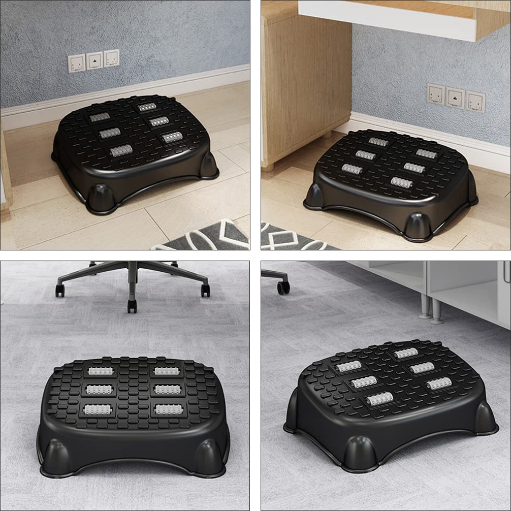 1 Pc Estera Pie Reposapiés De Escritorio Reposapiernas Debajo Del Escritorio Bebé Reposapiés De De Belleza Sofá Otomano Oficina El Plastico Simple Pies De