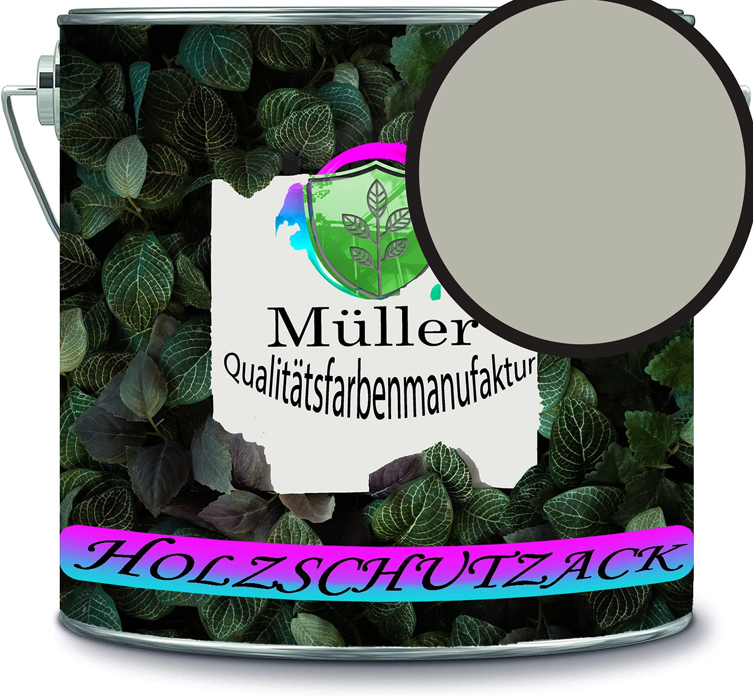 Peinture protectrice pour bois gris galet RAL 7032 contre le vieillissement des volets