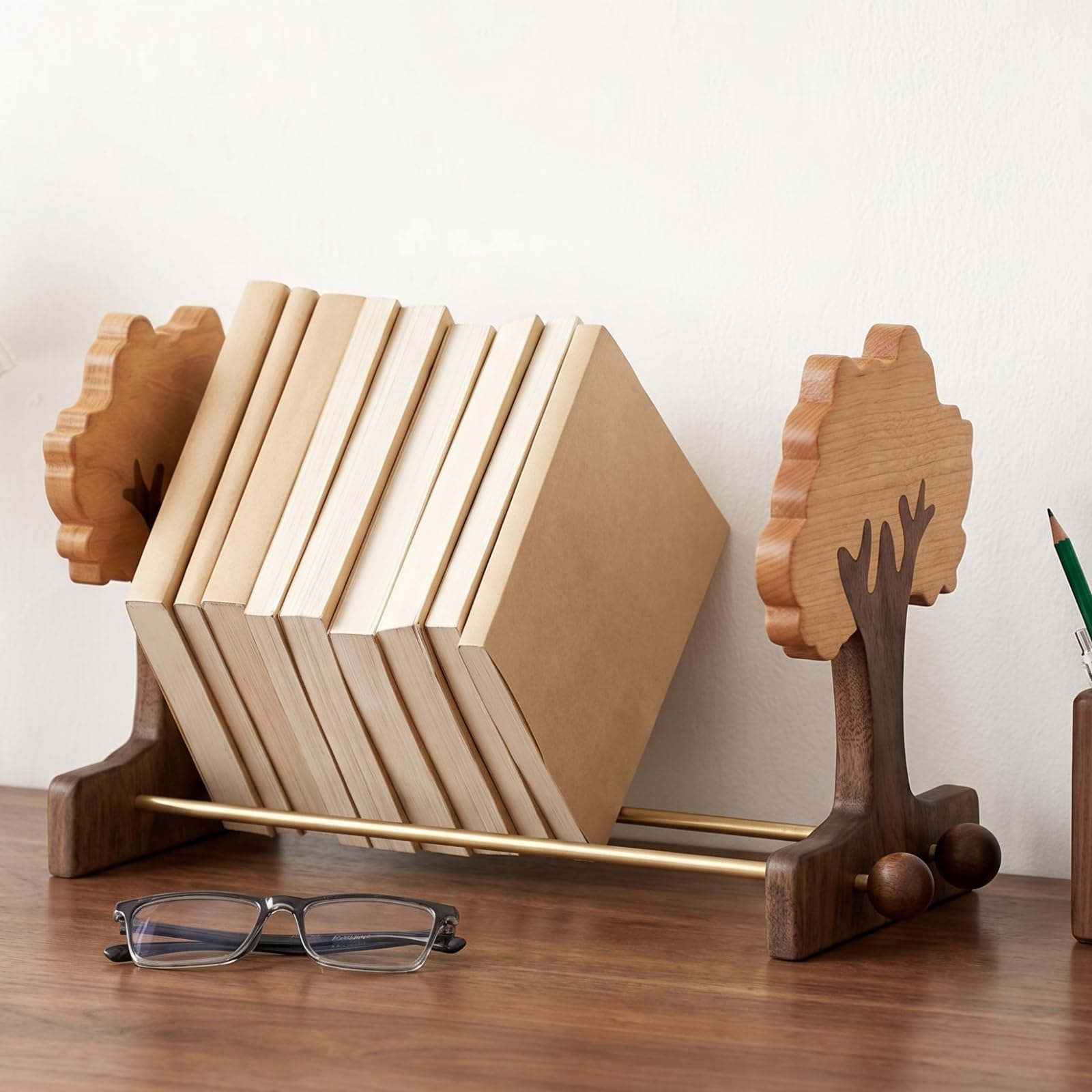 Sujeta Libros con Forma Estable Resisn Organizador para Estanría, style to 1