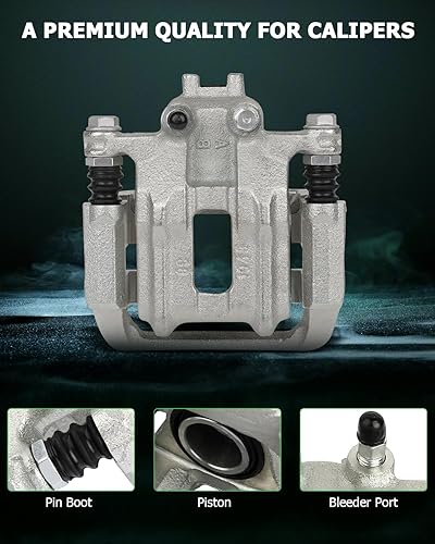 Miniatura 3 de SCITOO Pinzas de freno traseras izquierdas+derecha con soporte 19B6886 19B6887 compatibles para Acura RDX 2013-2018 para Honda Crosstour 2012-2015