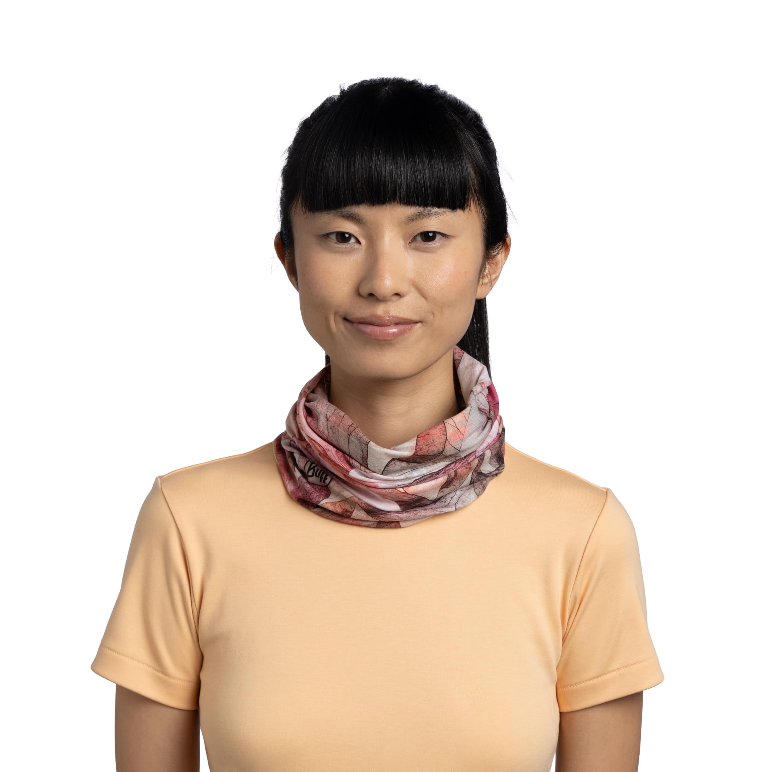 BUFF Chusta Wielofunkcyjna Coolnet Eon PinkKobiety - Made in Spain maska na twarz opaska czoło szalik kominowy wiosna-lato Wiosna Lato