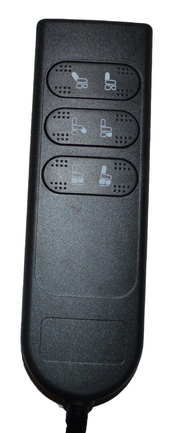 FR Limoss Compatible Replacement 3-6 Button handset for Power Recliners Sofas and Lift Chair