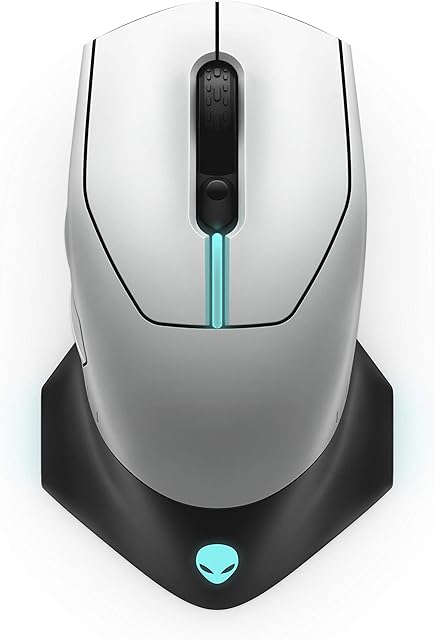 Alienware 610M Wired/Wireless Gaming Mouse - AW610M (Lunar Light)