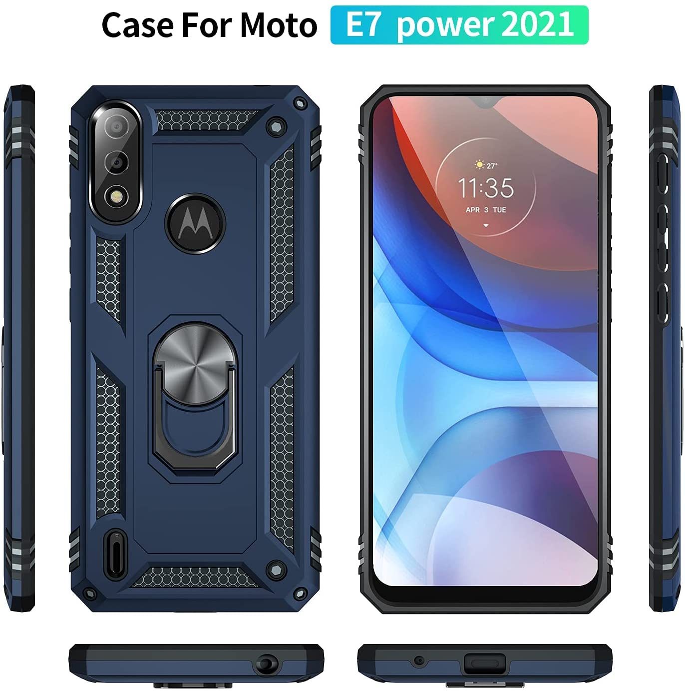 Teléfonos De Casa Para Moto E7 Power Case TPU Suave Moda Silicona