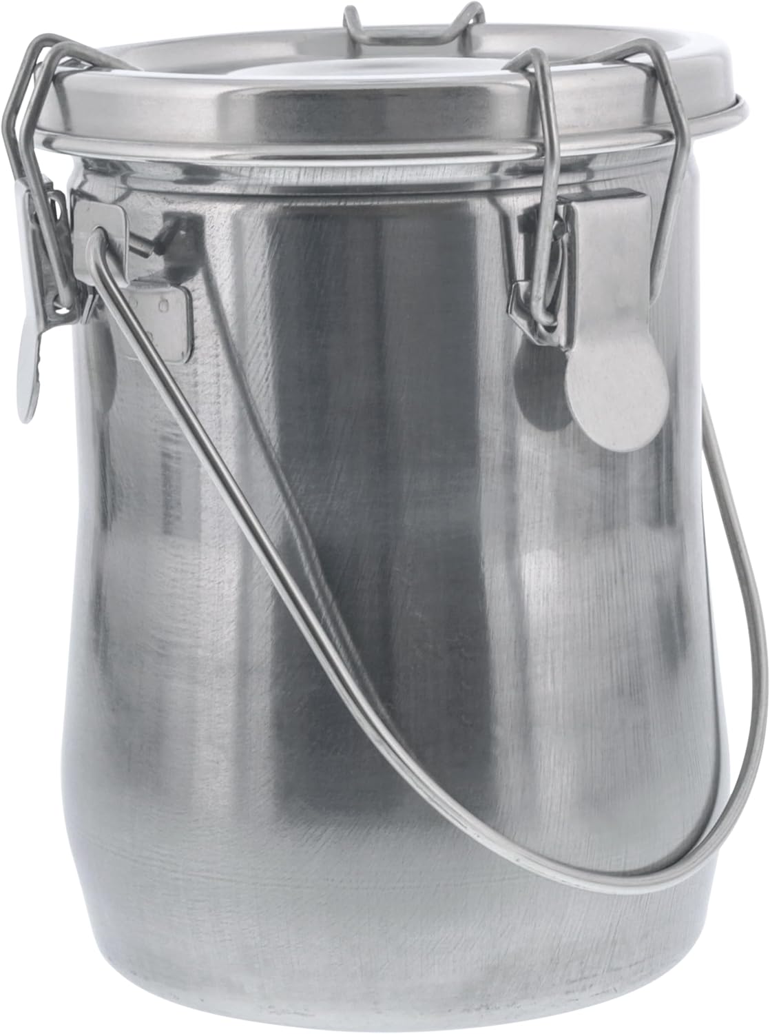 U.S. Art Supply Large Stainless Steel Leak-Proof Deluxe Paint Brush Washer with Wash Tank, Clip-On Lid, and Strainer Cup - Oil Paint Brush Cleaner for Artists