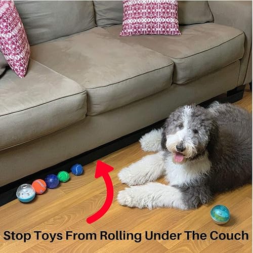 Miniatura 2 de Evita que los juguetes rueden debajo de los muebles, sofá  Bloquear juguetes, pelotas, suciedad, polvo  Sin herramientas, medir, cortar o pegar