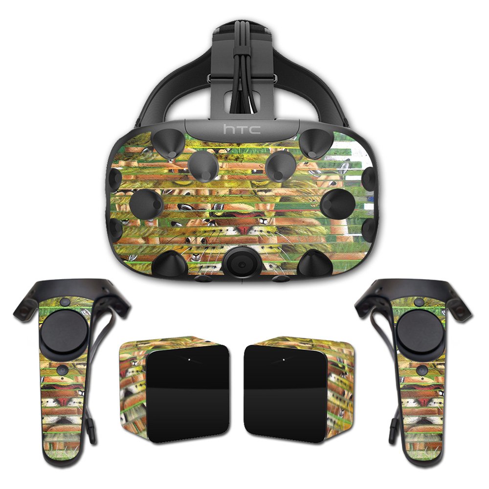 MIGHTY SKINS Compatible With HTC Vive Full Coverage - Hunter And Prey | Protective, Durable, and Unique Vinyl Decal wrap cover | Easy To Apply, Remove, and Change Styles | Made in the USA