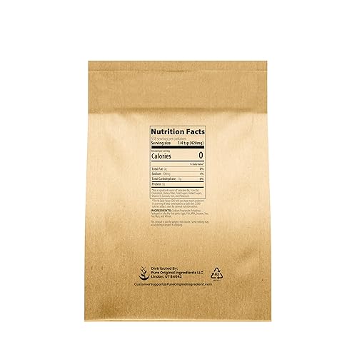 Miniatura 2 de PURE ORIGINAL INGREDIENTS Propionato de sodio (8 oz) Conservante e inhibidor del moho, grado alimenticio, aditivo alimentario