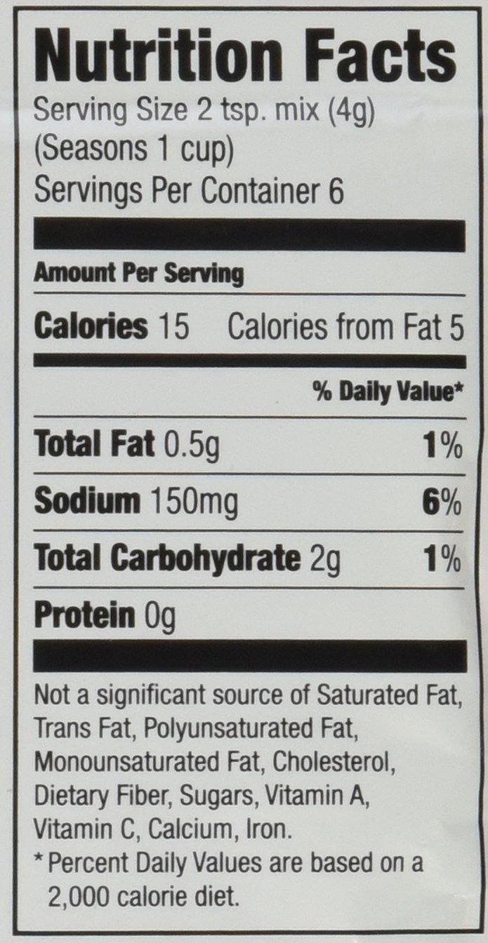 McCormick Garlic Butter Shrimp Scampi Seasoning Mix, 0.87 OZ (Pack - 4)