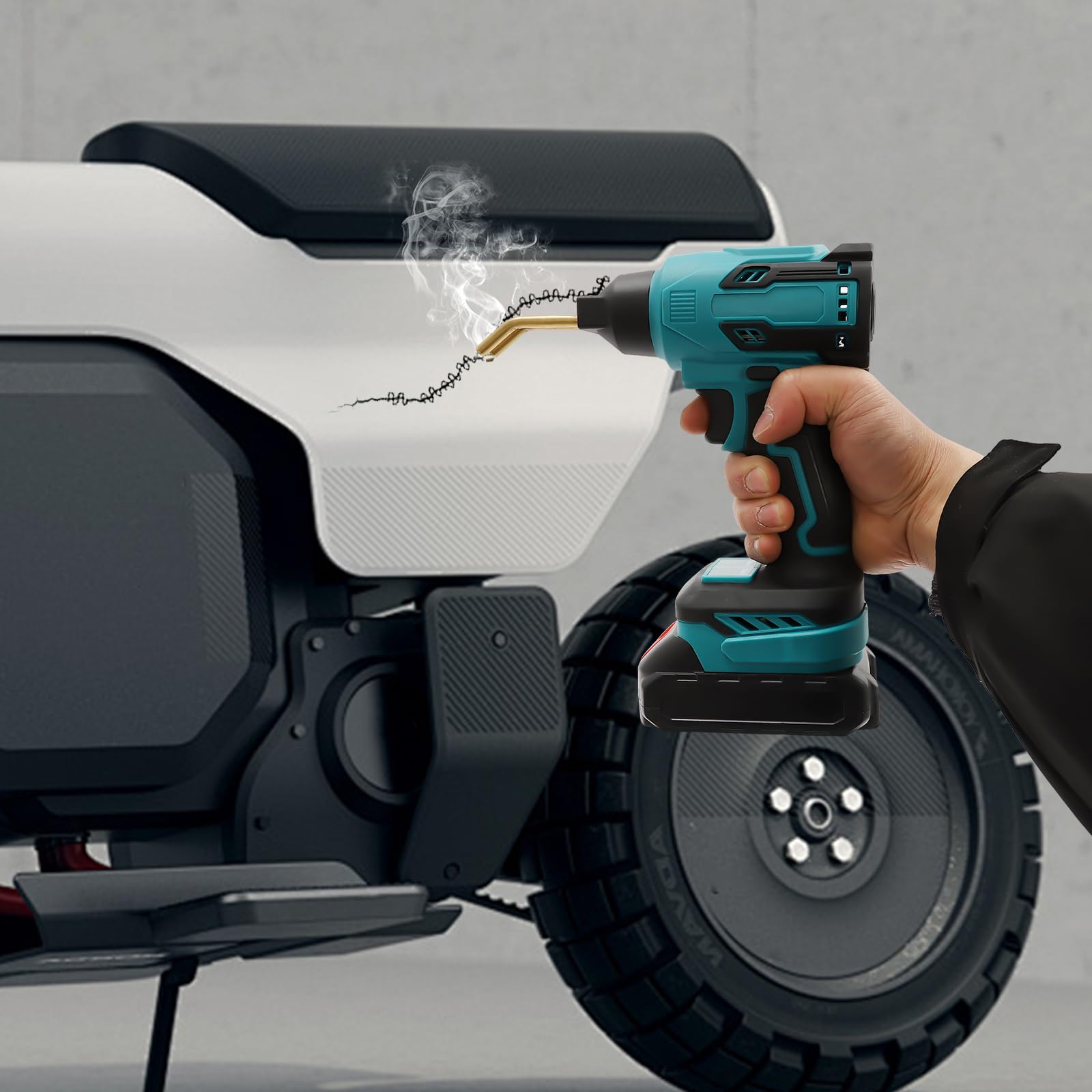 Soldadora de plástico para reparación de grietas de parachoques de coche, soldadora de plástico inalámbrica, soldadora manual para soldadura de plástico, máquina de reparación para parachoques de
