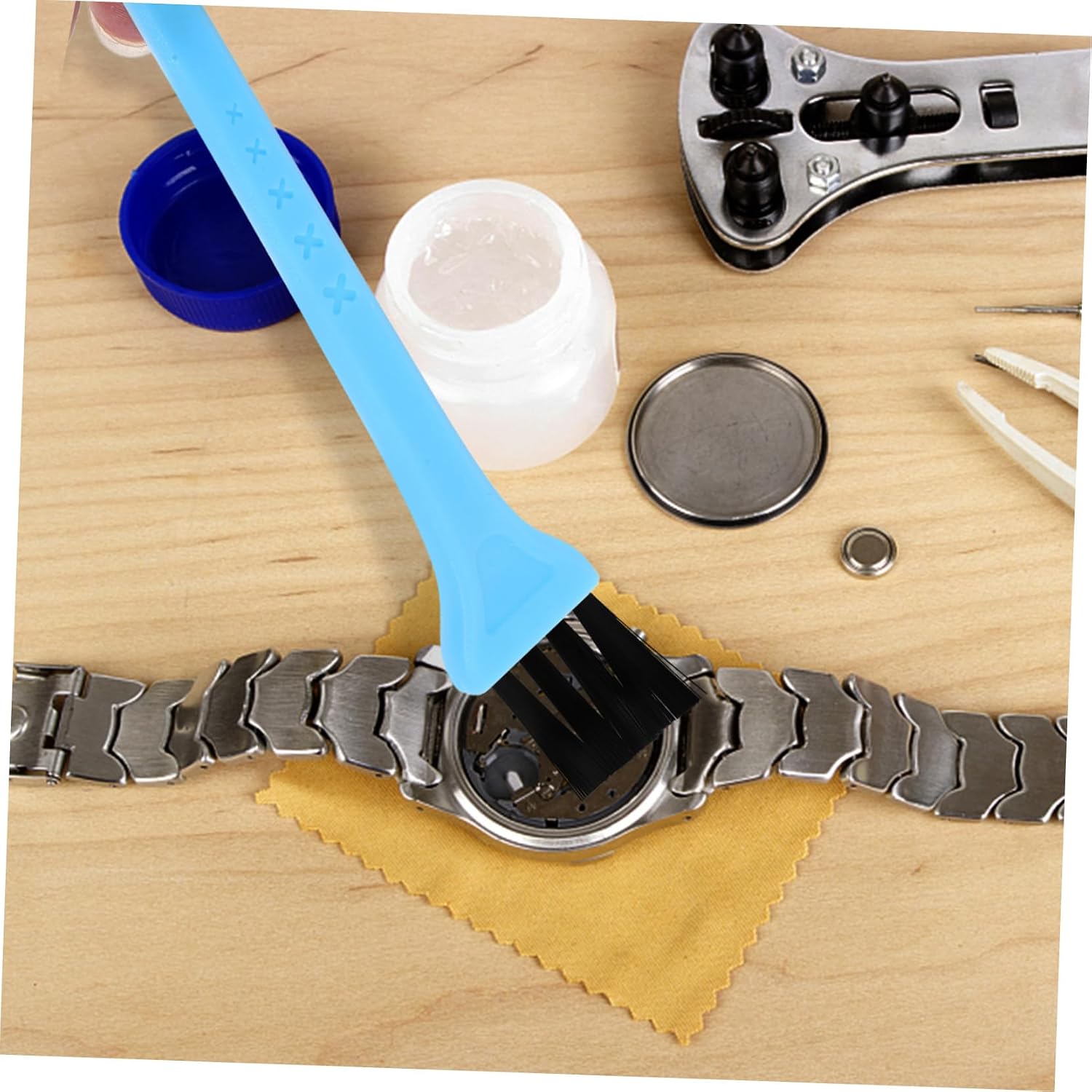 8 Pcs Small Cleaning Brushes for Crevices, PP Portable Tool Set