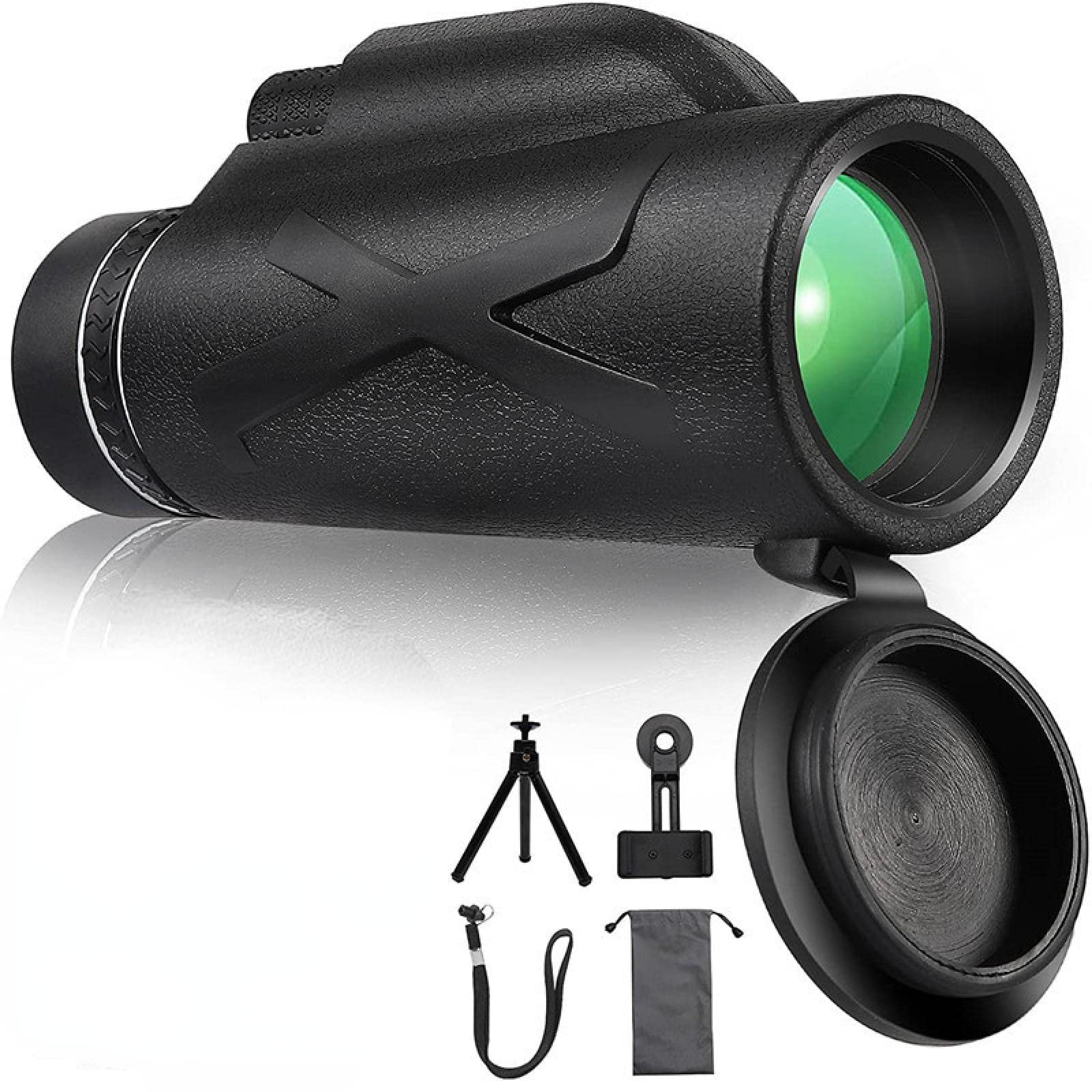 80X100 Zoom 50000M Hd Bak4 Binocolo Portatile Potente Telescopio Professionale A Lungo Raggio Cannocchiale Monoculare Set Antipioggia