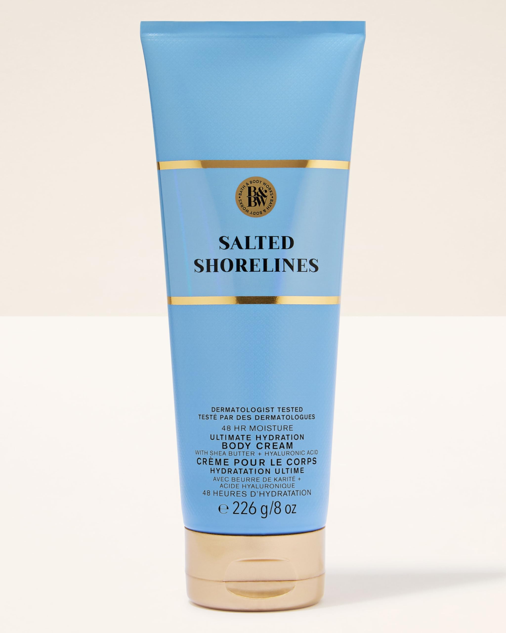 Bath & Body Works Salted Shorelines Ultimate Hydration Body Cream | Moisturizer for Soft, Glowing Skin |Nourishing Body Lotion for Women | With Shea Butter & Hyaluronic Acid|48 Hour Moisture| 226g / 8oz-image-25
