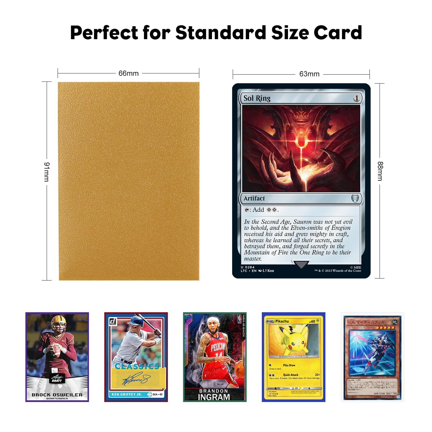 mtg card sleeve dimensions MATTE STANDARD SIZEOUTER SLEEVES