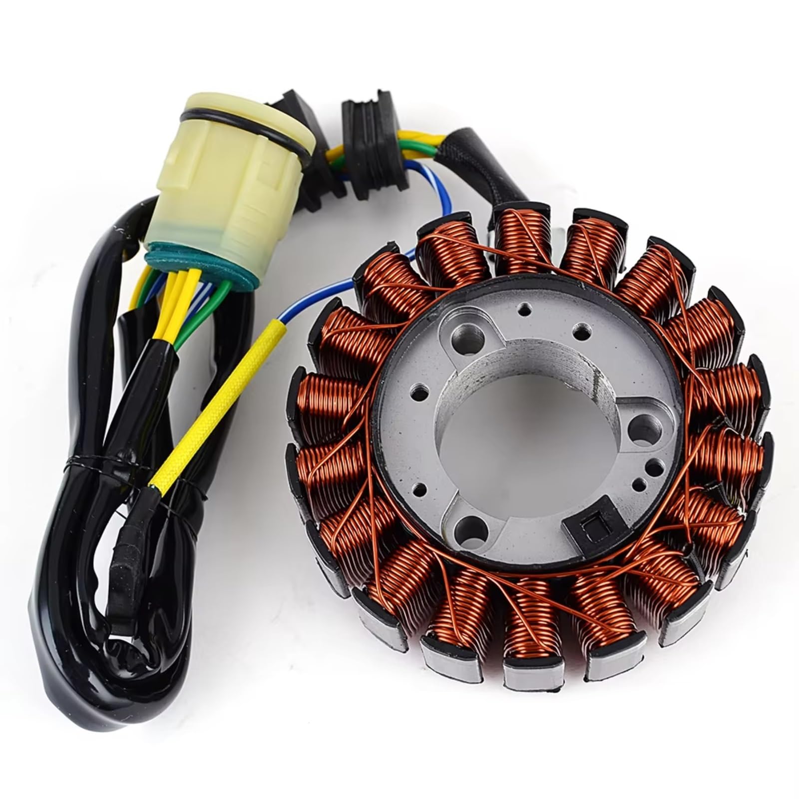 Compatible con TRX400FA para FourTrax para 400AT 2004 2005 2006 2007 Bobina Estator Generador De Motocicleta Bobina del Estator del Generador De Motocicleta 31120-HN7-000 Estator Bobina
