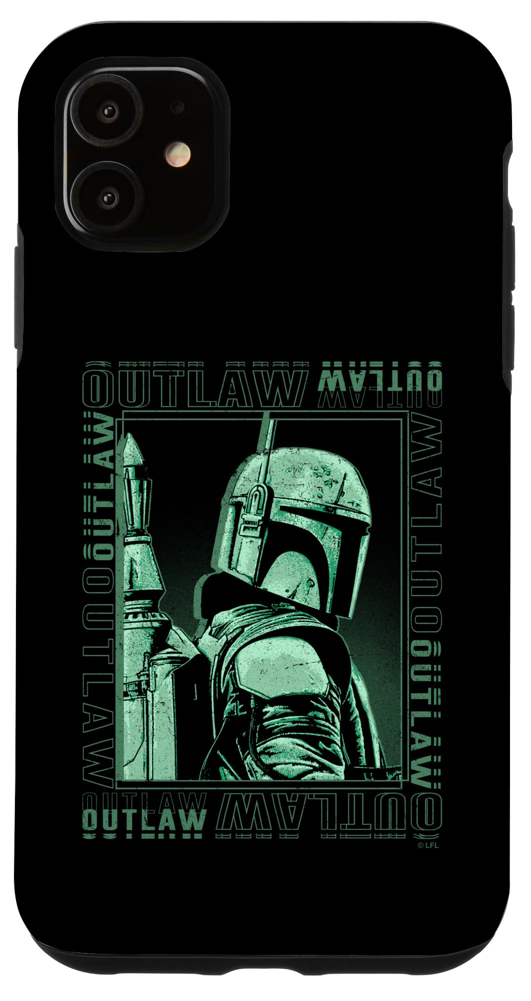 Coque iPhone 11 Star Wars Boba Fett anti rayure protection coque - 4