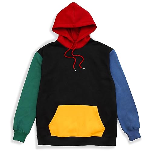 AGORA Color Block Hoodie Mens