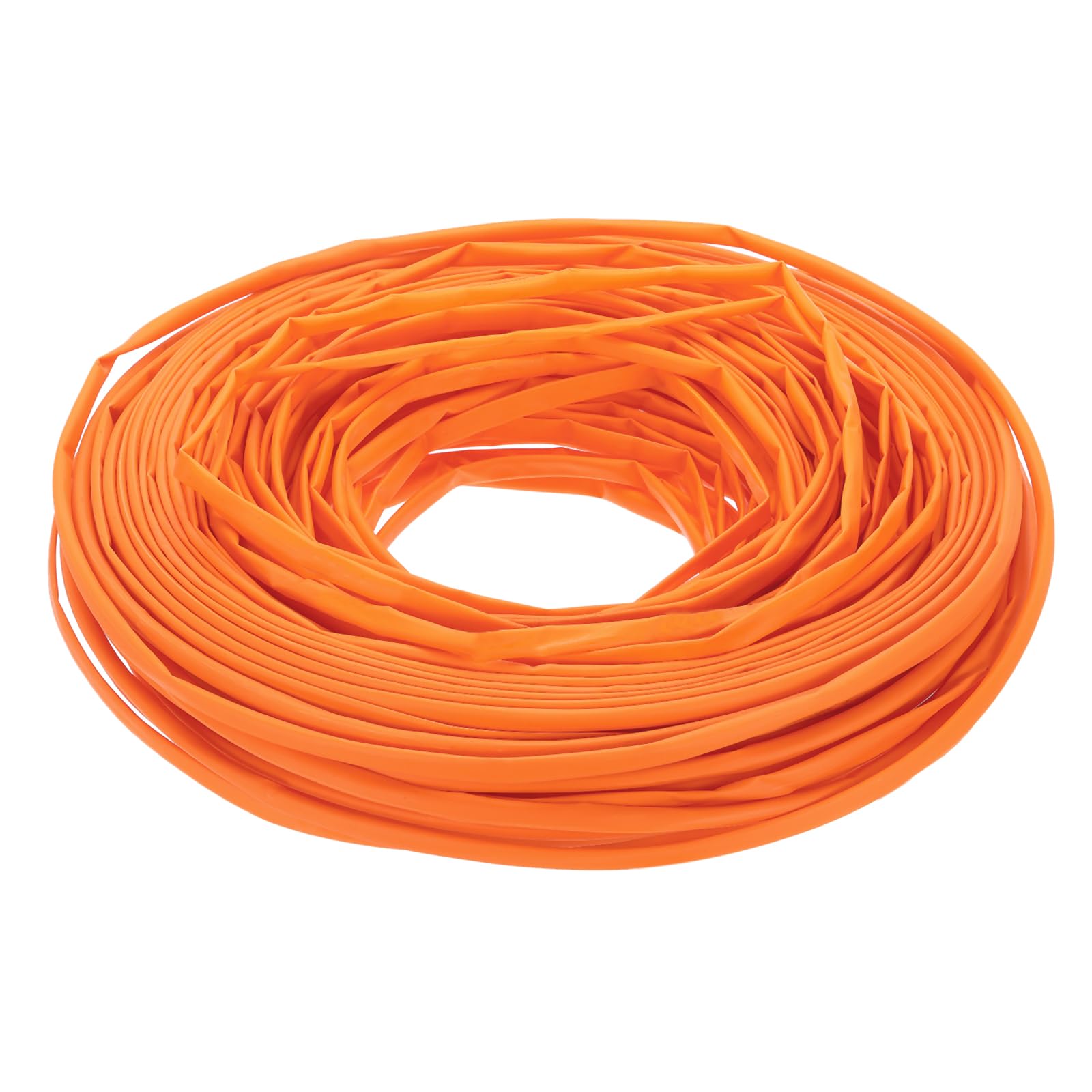 Guaina termorestringente, diametro interno 1/24", lunghezza 75,9 m, rapporto 2:1, poliolefina, guaina termorestringente per isolamento dei cavi elettrici, gestione dei cavi, nero