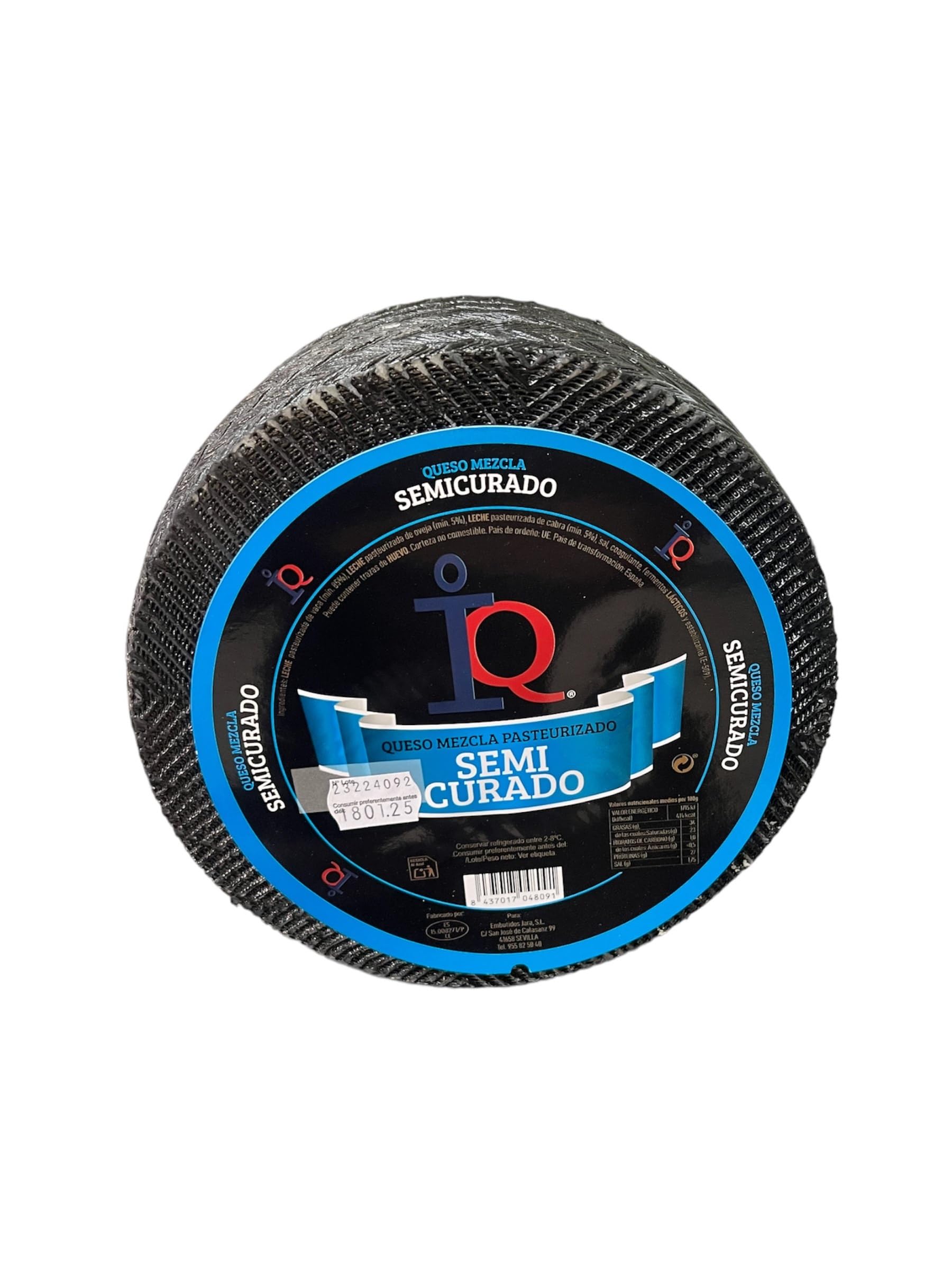 Queso Curado de Oveja Viejo Artesano: La Maestría de la Maduración Emerge en Cada Rebanada, una Celebración de Tradición y Sabor en Cada Exquisito Trozo. (1/2 QUESO 1.5KG APROX) — view 10