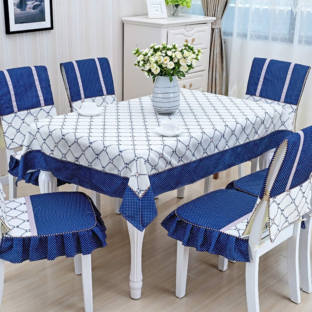 Nappe rectangulaire Noël et grande nappe ronde pour table de fête